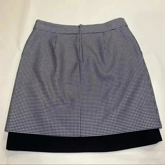 VINCE Camuto Houndstooth Skirt Size 2 NWOT - Picture 4 of 9